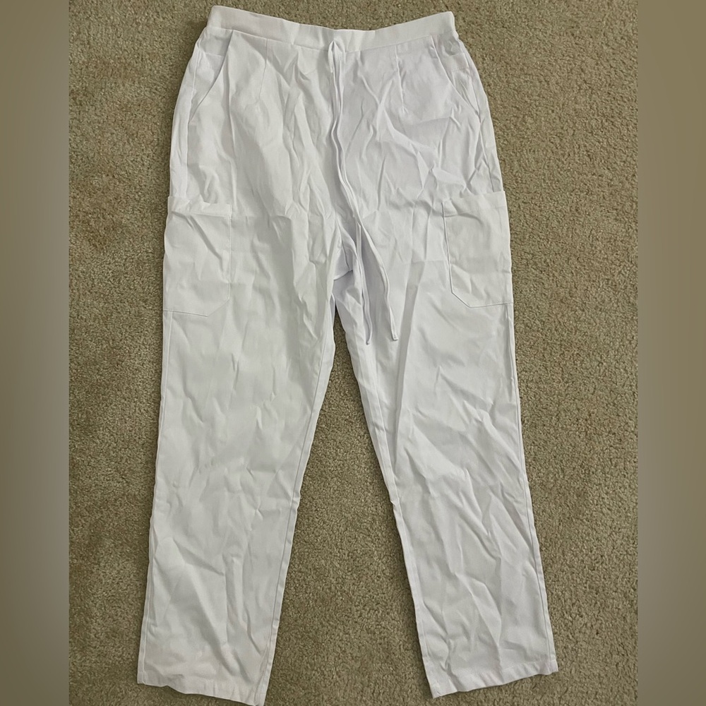 Fashion Nova White Trousers